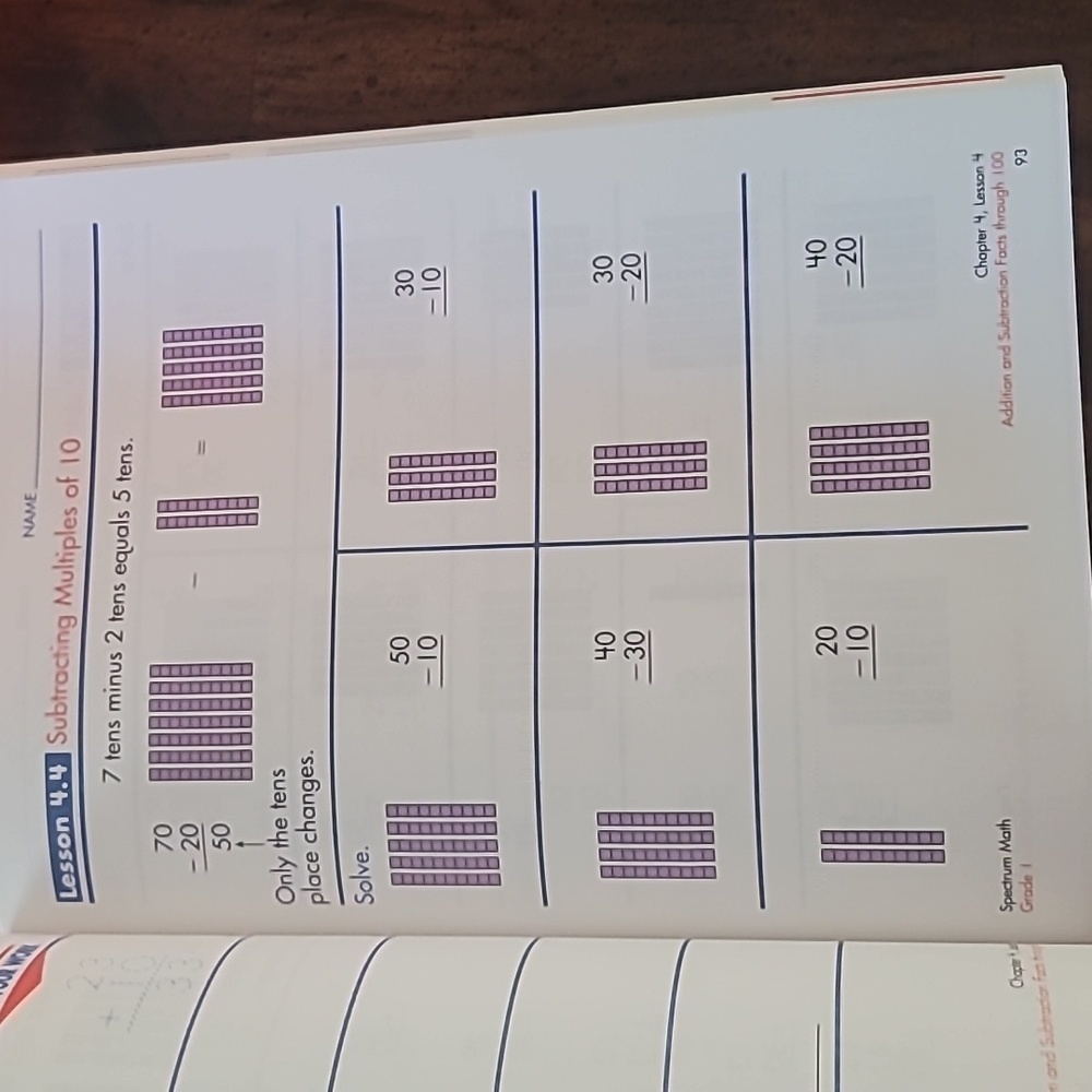 Book Spectrum Math 1 grade - Picture 11 of 16